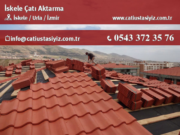 İskele çatı aktarma, çatı ustası