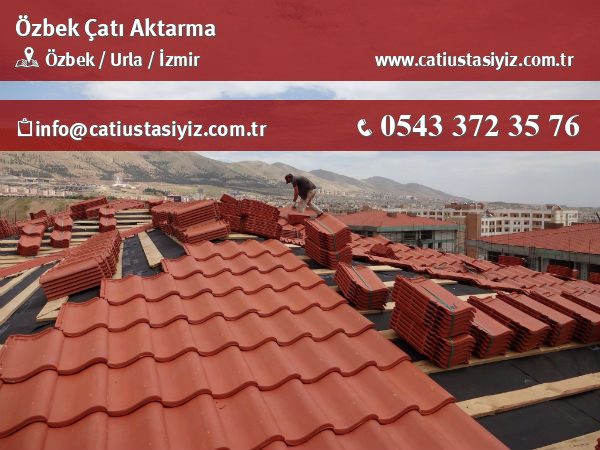 Özbek çatı aktarma, çatı ustası
