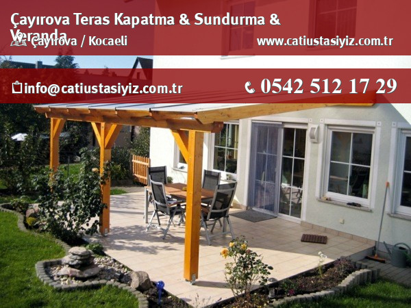 Çayırova teras çatı ustası