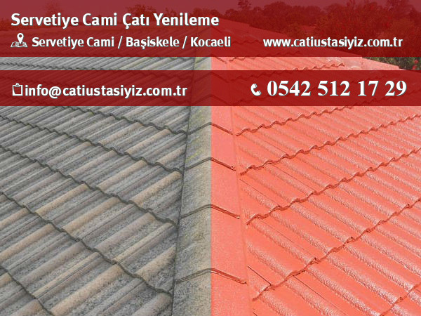 Servetiye Cami çatı yenileme, çatı ustası