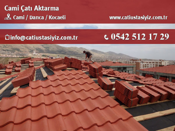 Cami çatı aktarma, çatı ustası