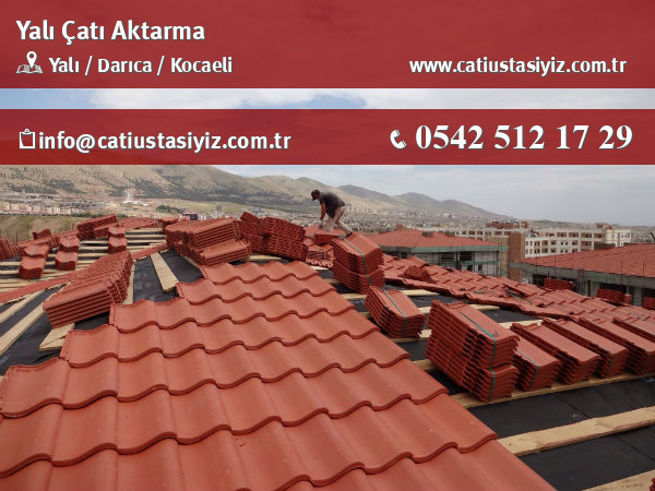 Yalı çatı aktarma, çatı ustası