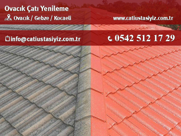 Ovacık çatı yenileme, çatı ustası