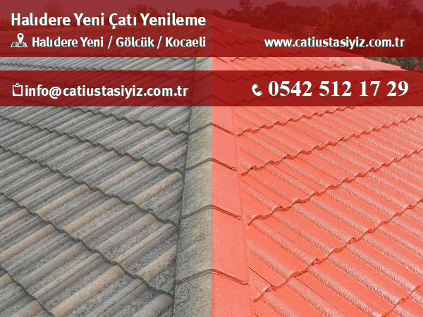 Halıdere Yeni çatı yenileme, çatı ustası