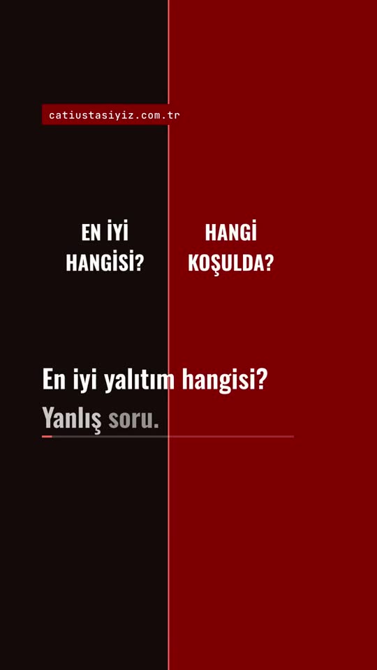 Çatı İzolasyonu: Hangi Koşulda? konulu short videonun kapak görseli