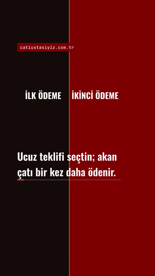 Membran Çatı: Sızıntı Ek Yerinden konulu short videonun kapak görseli